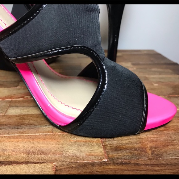 BCBG Aindie Runway Paris Stilhetto Neon Hot Pink - Picture 5 of 5